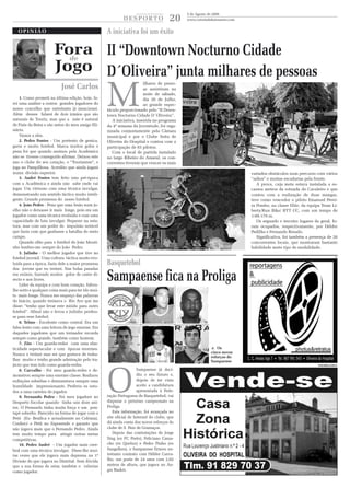 CORREIO DA BEIRA SERRA – 05.08.2008