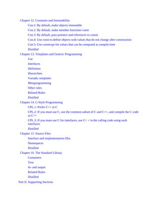 C Core Guidelines Explained Best Practices For Modern C Rainer Grimm | PDF