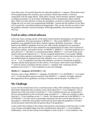 C Core Guidelines Explained Best Practices For Modern C Rainer Grimm | PDF