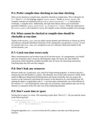 C Core Guidelines Explained Best Practices For Modern C Rainer Grimm | PDF