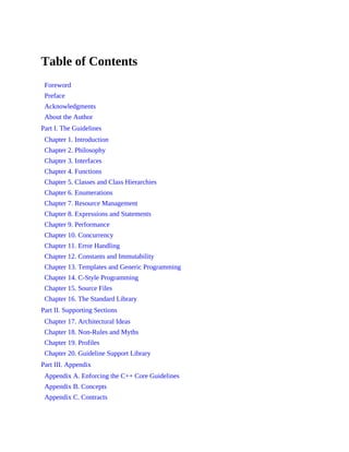 C Core Guidelines Explained Best Practices For Modern C Rainer Grimm | PDF