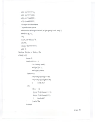 Steganography Project | PDF