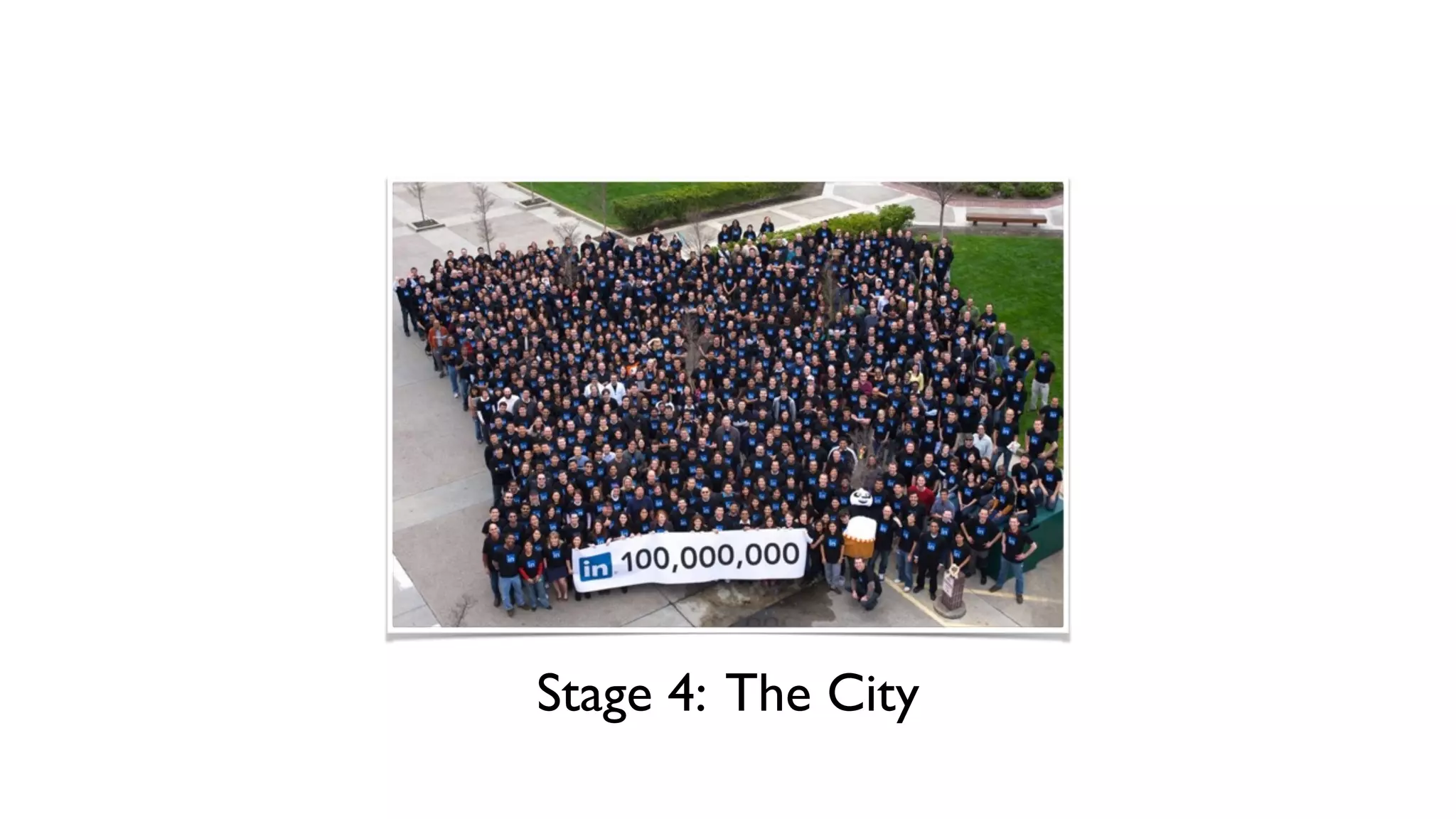 Stage 4: The City
 