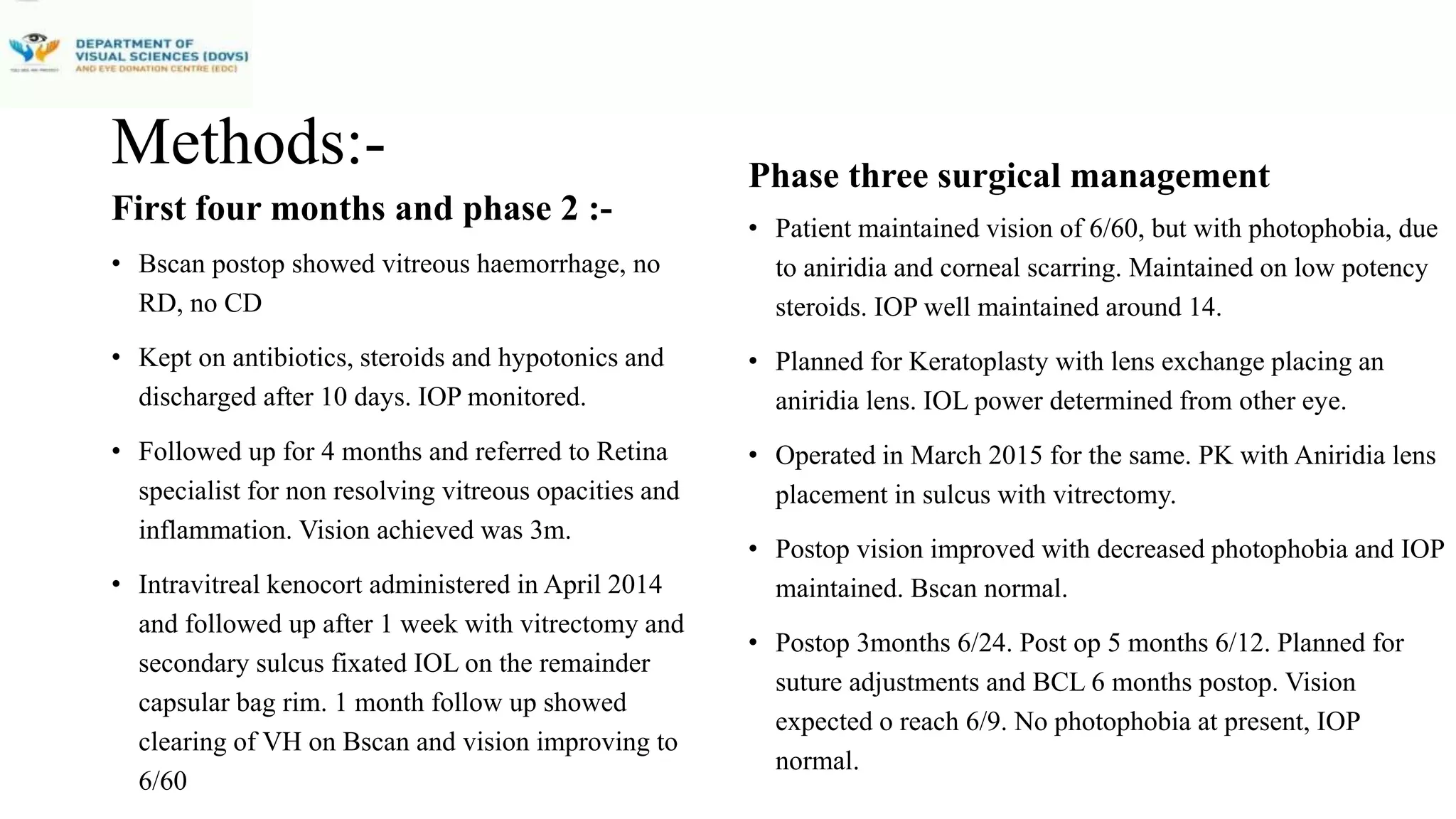 A Case Of Chopper Assault Injury Managed With Three Stage Surgical ...
