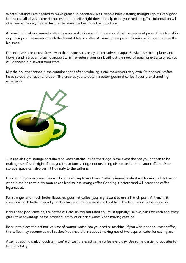 Java Joe S Golden Advice For Coffee Drinkers