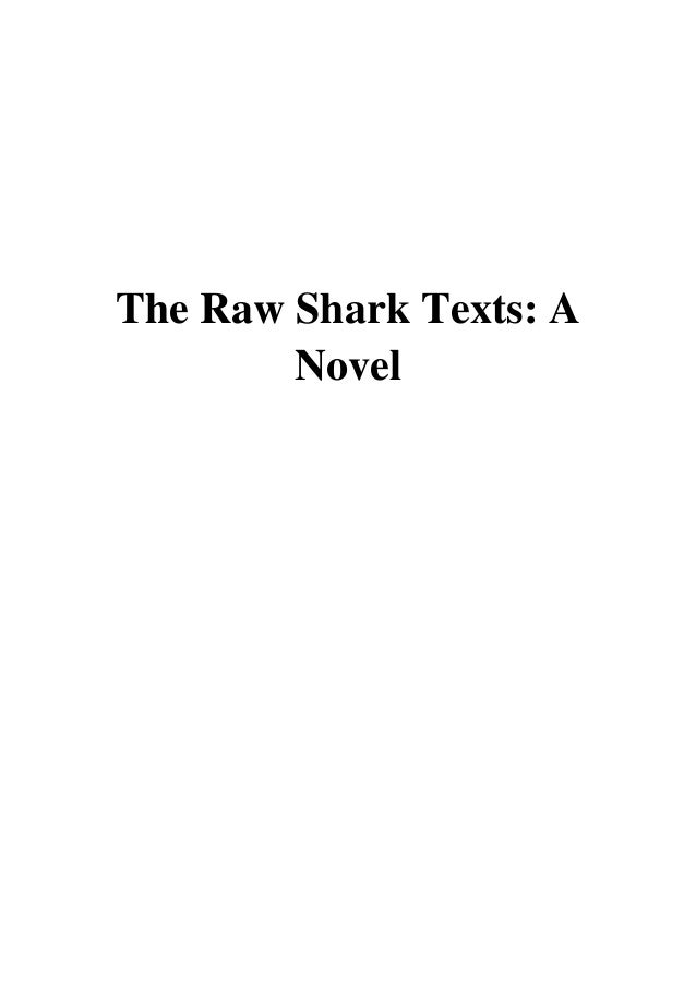The Raw Shark Texts PDF Steven Hall A Novel