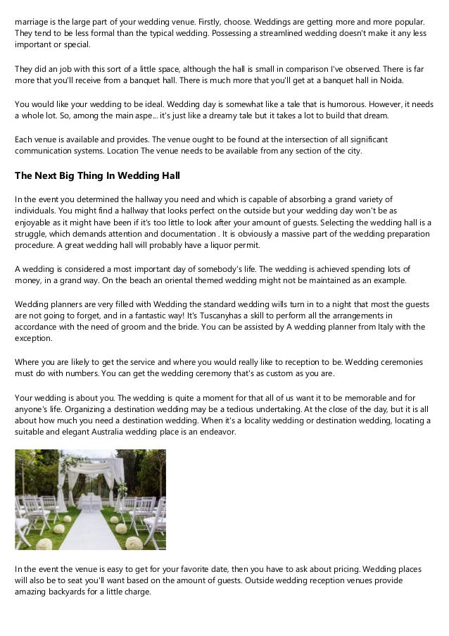 10 Inspirational Graphics About The Wedding Location