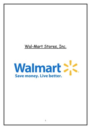 1
Wal-Mart Stores, Inc.
 