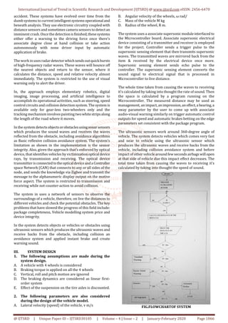 Accident Alert System using Advance Microcontroller | PDF