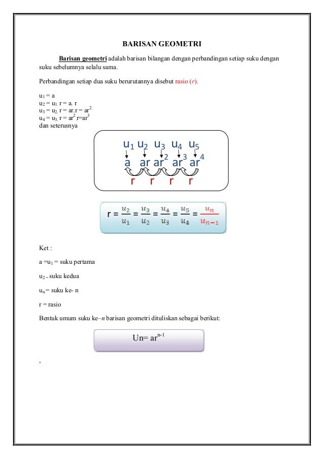 Buku Siswa Barisan Dan Deret