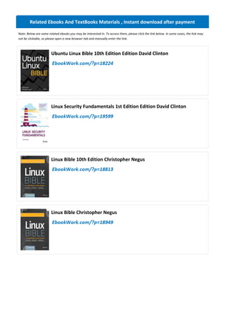 Comprehensive Guide to Ubuntu Linux Administration and Security | PDF