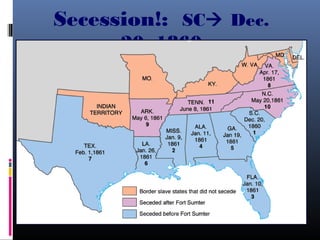 Secession!: SC Dec.
20, 1860
 