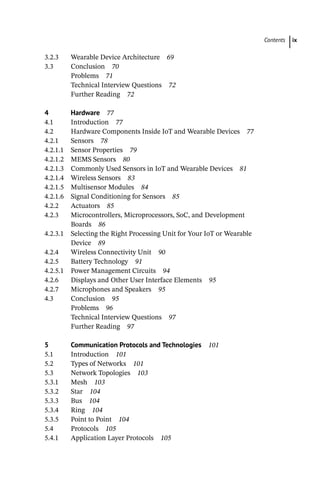 Fundamentals of IoT and Wearable Technology Design Haider Raad | PDF