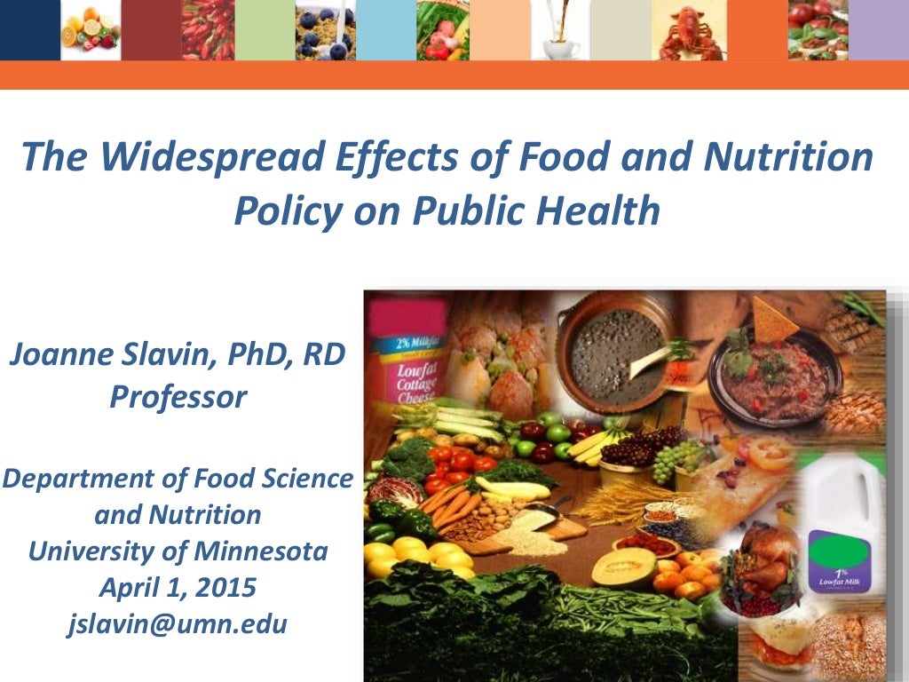 National Food & Nutrition Policy Balancing the Role of Research, Nut…