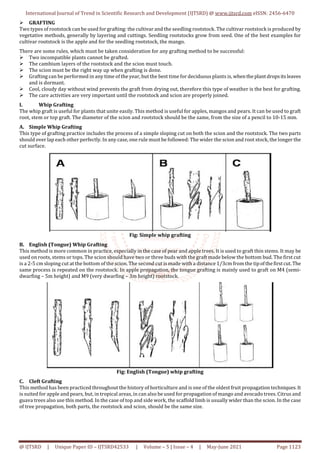 Methods of Plant Propagation Sexual and Vegetative | PDF