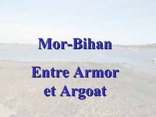 Mor-BihanMor-Bihan
Entre ArmorEntre Armor
et Argoatet Argoat
 