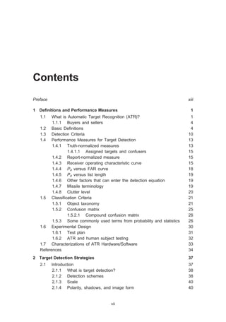 Target Reference Application Automatic target recognition Second Edition Schachter | PDF