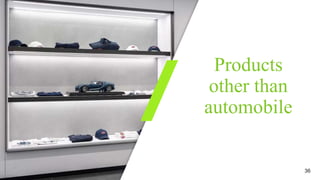 Products
other than
automobile
36
 
