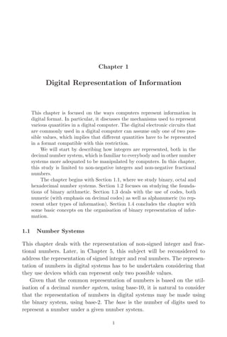 Computer Intigers Computer Architecture Digital Circuits To Microprocessors Guilherme ...