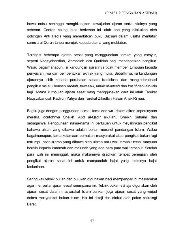 Contoh Folio Ajaran Sesat - Contoh 193