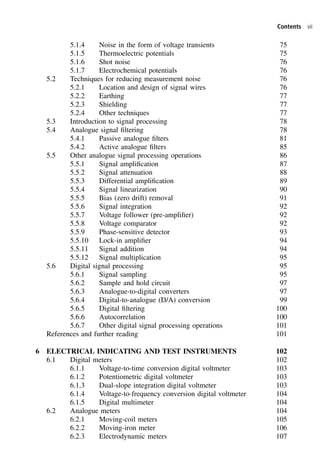 Measurement and Instrumentation Principles Third Edition Alan S Morris ...