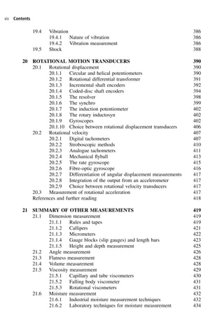 Measurement and Instrumentation Principles Third Edition Alan S Morris ...