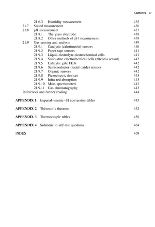 Measurement and Instrumentation Principles Third Edition Alan S Morris ...