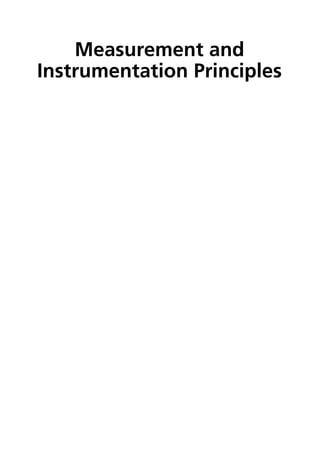 Measurement and Instrumentation Principles Third Edition Alan S Morris ...