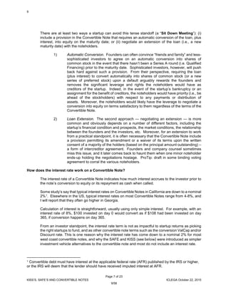 Shmalo - 2015-Convertible Note Paper and Exhibits - FINAL | PDF