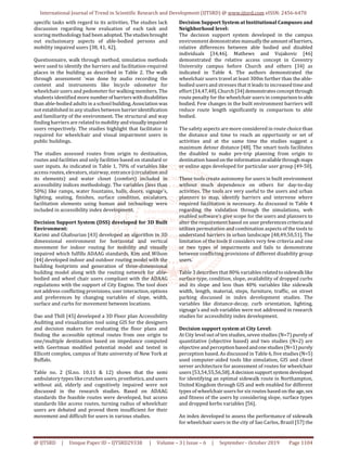 Are Accessibility Indices, a Smart Decision Support System Tool for ...