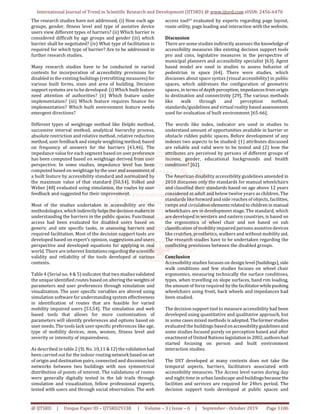 Are Accessibility Indices, a Smart Decision Support System Tool for ...