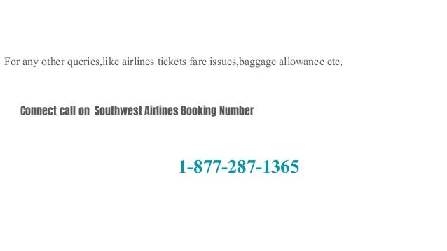 southwest airlines phone number