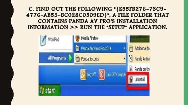 uninstall panda antivirus pro 2014 uninstall panda antivirus pro 2014