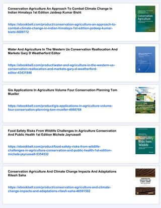 Conservation Agriculture In Africa Climate Smart Agricultural ...