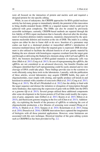 The Crisprcas Tool Kit For Genome Editing Aftab Ahmad Sultan Habibullah ...