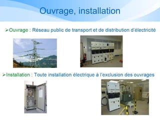 Ouvrage, installation
 