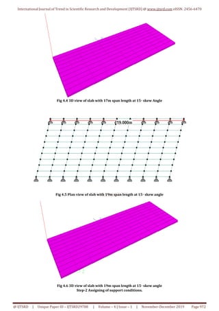Comparative Study on Analysis and Design of Skew Bridge by STAAD and ...
