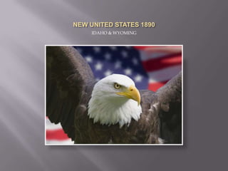 NEW UNITED STATES 1890IDAHO & WYOMING