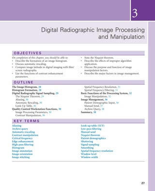 Automatic Rescaling Radiography Digital Radiography And Pacs 3rd Edition 3rd Edition Beth Veale | PDF