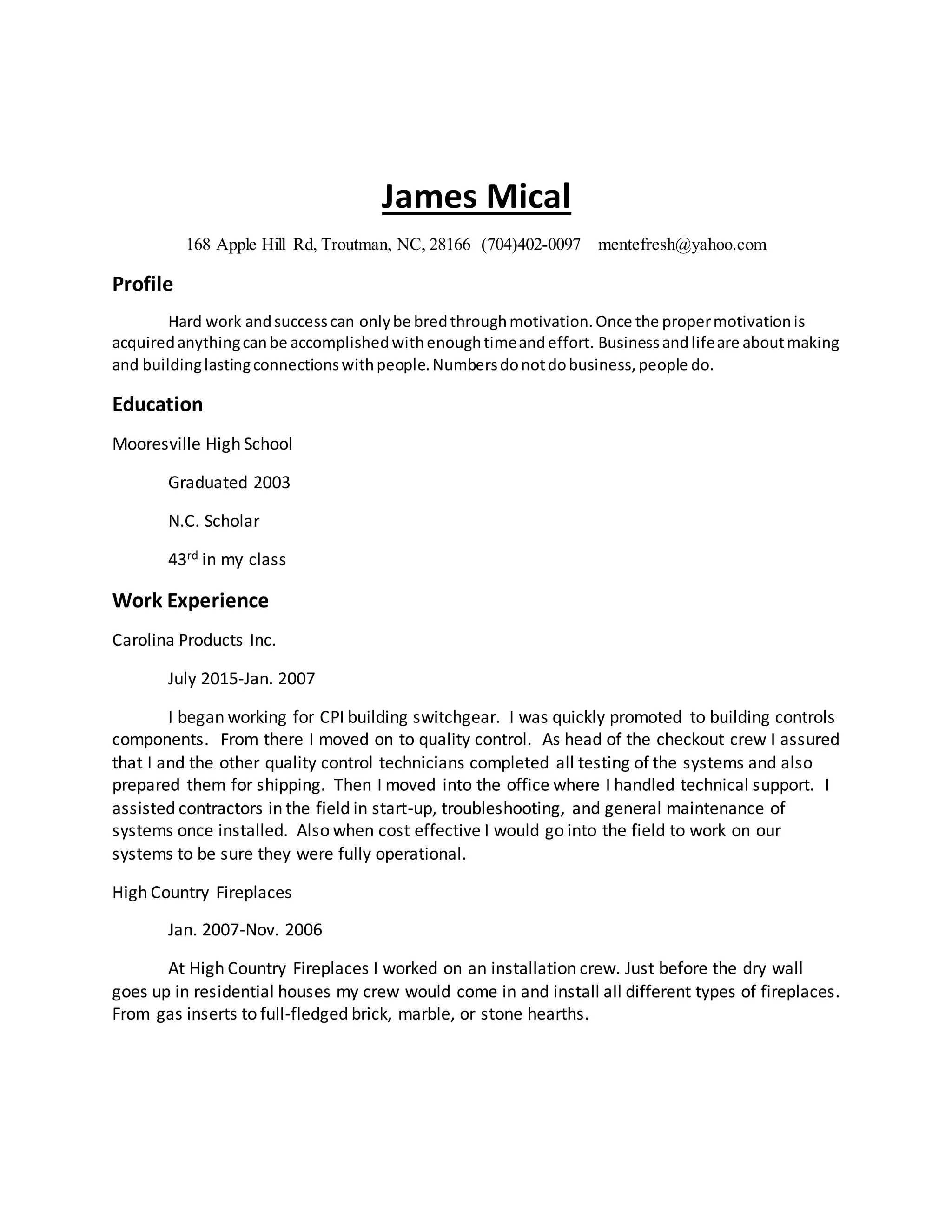 Resume Mack PDF - Resume Mack 1 2048 