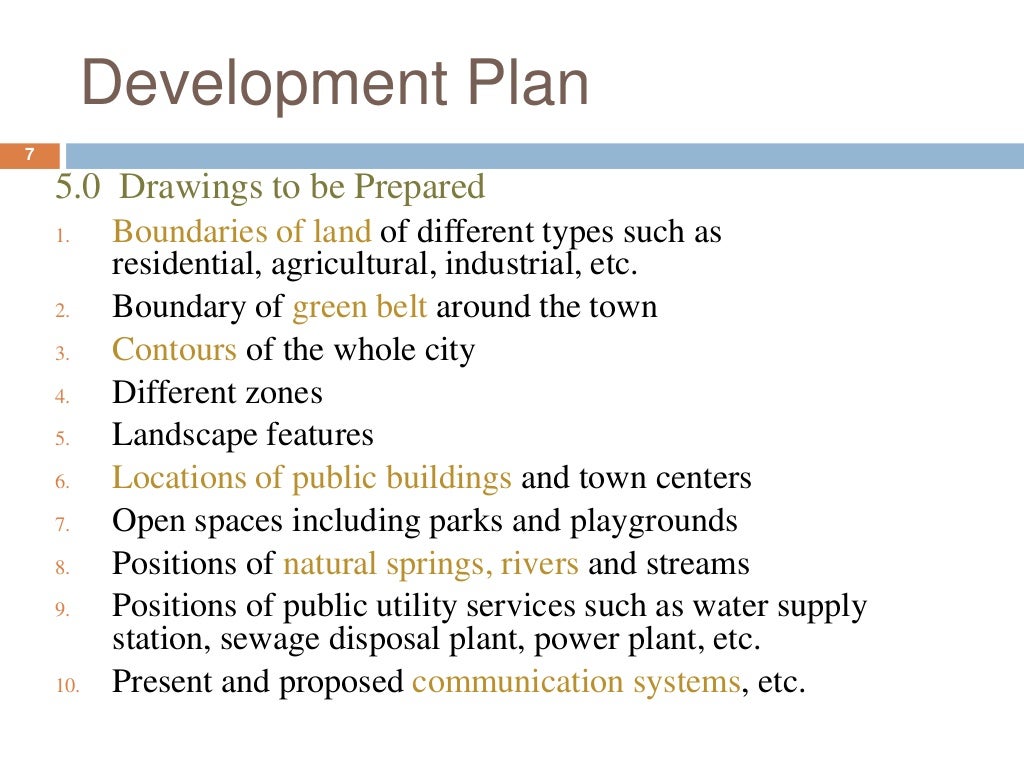 Development Plan