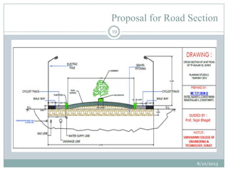 Proposal for Road Section
8/10/2013
19
 