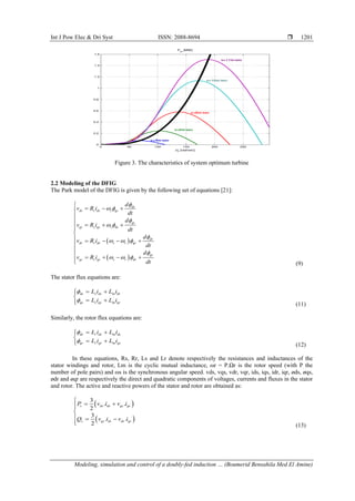 Modeling, simulation and control of a doubly-fed induction generator ...