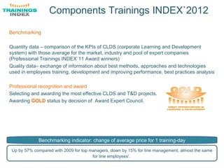 Trainings index | PPT