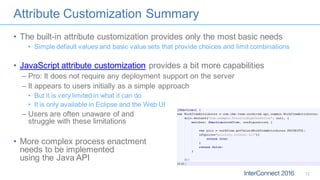 Interconnect session 1888: Rational Team Concert Process Customization ...