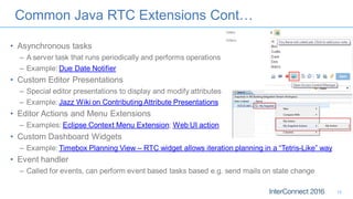 Interconnect session 1888: Rational Team Concert Process Customization ...