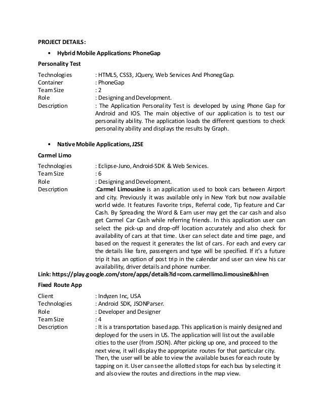 pavani resume