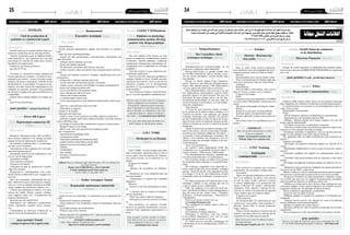 2014 ‫دي�سمرب‬ 5 ‫اجلمعة‬242014 ‫دي�سمرب‬ 5 ‫اجلمعة‬25 ‫اعالنات‬ ‫اعالنات‬
‫وذلك‬ ‫التوظيف‬ ‫عن‬ ‫تبحث‬ ‫التي‬ ‫الرشكات‬ ‫عروض‬ ‫أو‬ ‫الش��غل‬ ‫طلب‬ ‫اعالنات‬ ‫لنرش‬ ‫الركن‬ ‫هذا‬ ‫تفتح‬ ‫أهنا‬ ‫الكرام‬ ‫قراءها‬ ‫الفجر‬ ‫جريدة‬ ‫تعلم‬
.‫معينة‬ ‫اختصاصات‬ ‫عن‬ ‫تبحث‬ ‫التي‬ ‫واخلاصة‬ ‫احلكومية‬ ‫الرشكات‬ ‫عىل‬ ‫وتسهيال‬ ،‫للتونسيني‬ ‫عمل‬ ‫فرص‬ ‫اجياد‬ ‫يف‬ ‫منها‬ ‫مسامهة‬ ،‫جمانا‬
71.662.420 ‫الفاكس‬ ‫عرب‬ ‫اجلريدة‬ ‫مراسلة‬ ‫يمكن‬
elfejr2011@gmail.com :‫االلكرتوين‬ ‫الربيد‬ ‫طريق‬ ‫عن‬ ‫او‬
‫جمانا‬‫الشغل‬‫اعالنات‬
OFFRES D’EMPLOIS OFFRES D’EMPLOIS OFFRES D’EMPLOIS‫الشغل‬‫عروص‬‫الشغل‬‫عروص‬ ‫الشغل‬‫عروص‬OFFRES D’EMPLOIS OFFRES D’EMPLOIS OFFRES D’EMPLOIS‫الشغل‬‫عروص‬‫الشغل‬‫عروص‬ ‫الشغل‬‫عروص‬
Société: Teleperformance
Société: SOTRAPA Société: CONECT IEPlateform
Société: S.M.C YORK
Société: GTEC Training
Société: Etaches
Offre: Responsable maintenance industrielle
(Soliman)
Offre: Des Conseillers client
Assistance technique (Sousse)
Offre: Chef de production &
assistant (e) commercial export
(Tunis)
Offre: Diplômés en marketing,
communication, gestion, dévelop-
pement web, design graphique
(Ben Arous)
Offre: Déclarant (e) en Douane
(Tunis)
Offre: Assistante
commerciale (Menzah 6)
Offre: Dactylo - Retranscrip-
tion audio (Marsa)
Description:
Description:
Description:
Description:
Description:
Description:
Description:
Zodiac recrute son responsable  en maintenance sur les équipement de
la BU:
*Ingénieur de formation académique 
*Ayant minimum 5 ans d'expérience réussie en maintenance dans une
industrie 
*Ayant déjà manager des maintenanciers 
*Français exigé sinon s'abstenir
Teleperformance est le leader mondial de la
gestion de l’expérience client multicanal.
Présent dans 62 pays, le groupe compte plus
de 149 000 collaborateurs dans le monde, au ser-
vice de clients prestigieux, souvent leaders dans
leur domaine.
Présent en Tunisie depuis 13 ans, Teleperfor-
mance Tunisie est une filiale de Teleperformance
France. Elle emploie plus de 5 500 collaborateurs
sur ses 6 centres du grand Tunis et de Sousse.
Chez Teleperformance, nous œuvrons à ce que
nos collaborateurs soient inspirés, motivés. Notre
principal objectif est qu'ils puissent être fiers de
faire partie de notre groupe, grâce à un réel épa-
nouissement professionnel au sein d'un cadre de
travail favorisant la performance et le développe-
ment des compétences. 
Votre mission :
A l’issue de votre formation initiale au métier
de la gestion de la relation client à distance et à
l’univers du produit, vous intégrerez une équipe
technique dynamique dans laquelle vous jouerez
un rôle essentiel dans la mise en œuvre de la stra-
tégie de notre client, un opérateur français de télé-
phonie et fournisseur d’accès à internet de grande
renommée.
Chargé de porter une assistance technique à dis-
tance à nos clients, vous les assistez dans l’installa-
tion des services (Internet, téléphone, TV, email…)
et procédez à leurs paramétrages techniques. Par
ailleurs, vous effectuez des diagnostics avec les
clients et traitez des demandes relatives à des dys-
fonctionnements.
 Nous vous garantissons :
Un contrat à durée indéterminée (CDI)  dès
l’embauche avec la possibilité de choisir parmi 2
régimes horaires : 42H/semaine, 28H/semaine.
Une rémunération fixe attractive complétée par
une prime mensuelle liée à vos performances.
Une formation initiale au métier de la gestion
de la relation client à distance et au produit rému-
nérée.
Des avantages compétitifs et des dispositifs in-
ternes voués au bien-être de nos salariés : transport
garanti,  Fonds Social dès votre intégration et plus
d’avantages à l’issu de votre titularisation (tickets
restaurants, prime de rendement, Assurance grou-
pe…)
De réelles perspectives d’évolution grâce à une
formation continue et une stratégie qui met en
avant les talents de nos collaborateurs.
Enfin, une ambiance et un cadre de travail uni-
ques, qui allient Excellence et Fun management et
qui sont basés sur des valeurs fortes : l’Intégrité,
le Respect, le Professionnalisme, l’Innovation et
l’Engagement.
Pour en savoir plus, rendez-vous sur :
www.teleperformance.com
Nous partageons les mêmes valeurs ? Alors re-
joignez-nous !
 Exigences de l'emploi:
Vous maîtrisez la langue française,
Dynamique et motivé(e), vous êtes doté(e)
d’un excellent relationnel et vous avez un sens
prononcé pour le service et l’écoute.  
Un intérêt pour les nouvelles technologies de
l’information et de la communication (NTIC) se-
rait un plus.
Société leader sur le marché tunisien dans l'ex-
traction et  production du sel, envisage recruter :
*chef de  production ayant un diplômé mainte-
nance industriel et  une expérience de 5 ans min
pour diriger les activités de saline basé a Sousse
(production & maintenance)
résident au gouvernera de Sousse
agé plus de 35 ans
 
*assistant (e) commercial export: diplômé de
l'école supérieur de commerce  (commerce inter-
national) pour mission : assurer la gestion admi-
nistrative du dossier commercial, contrôler le bon
déroulement de  la commande, s'occupe de la fac-
turation, surveiller l'envoi des marchandises et les
modalités de transport, procédé a l'encaissement
des factures et préparer les pièces justificatives au
comptabilité...
maitrise bien la langue anglais et la langue ita-
lien
ayant 03 ans d'expérience 
Vous êtes titulaire d’une licence ou d’un
master en marketing, communication, gestion
d’entreprise, relations publiques, community
management, webmastering, informatique, dé-
veloppement web et multimédia, ou en design
graphique ?
 Vous êtes motivés et sans expérience pro-
fessionnelle significative ?
Vous avez assez des stages peu qualifiants et
souhaitez bénéficier d’une véritable première
expérience de travail de 3 mois au sein de nos
entreprises orientées vers le développement
personnel et l’accompagnement à l’insertion
professionnelle ?
 Vous maitrisez le francais, l'outil informati-
que et vous êtes disponibles immédiatement ?
S.M.C YORK , société commerciale leader
dans son domaine, spécialisée dans la vente et
service après vente du matériel de climatisa-
tion, désire recruter  un (e) déclarant (e)  en
douane.
Exigences de l'emploi:
Profil
- Maitrise des procédures de dédouane-
ment
- Expérience de 2 ans minimum dans une
fonction similaire
- Connaissance et maitrise des formalités
douanières
Missions :
- Gestion et suivi des déclarations en doua-
ne
-  L'interface entre la société et les adminis-
trations douanières
 -Visites aux ports et dans les magasins
- Affectation et suivi des dossiers à la doua-
ne
Votre autonomie, vos capacités d’organi-
sation et vos qualités relationnelles vous per-
mettront d’être rapidement opérationnel à ce
poste.
Pour renforcer nos équipes, nous recrutons
actuellement  des assistantes commerciales.
Description:
Après une période d'intégration et de forma-
tion à nos méthodes de travail, votre mission
au sein de notre société consistera à assurer
le contact téléphonique et la prospection des
clients, à effectuer des actions commerciales
sédentaires. Votre capacité à anticiper les be-
soins de vos clients vous permettra de répondre
à leurs attentes dans les meilleurs délais. 
Exigences de l'emploi:
Profil recherché :
De formation Bac+2/3, idéalement de type
commercial, vous justifiez d'une première ex-
périence réussie dans le travail temporaire
(stage compris).
Tenace, réactif, rigoureux et ayant le sens du
résultat, vous faites preuve de curiosité afin de
conquérir de nouvelles parts de marché. 
Dans le cadre d’une mission ponctuelle,
nous cherchons un(e) dactylographe afin de re-
transcrire plusieurs heures de fichiers audios.
Mission :
Retranscription mot à mot de fichiers audio
Nous vous fournissons les fichiers audio que
vous devez retranscrire dans un fichier Word.
Avantages
Rémunération.
Vous travaillez à votre rythme, chez vous ou
dans nos locaux, comme vous le souhaitez.
Exigences de l'emploi:
Profil :
Capacité à écrire très rapidement (>50 MPM
via ce test) http://10fastfingers.com/typing-test/
french
Très bonne orthographe en Français exigée
Détails :
Temps de travail selon vos disponibilités
Tarif par minute d’enregistrement audio
Travail à domicile ou dans notre société (La
Marsa)
Nous lisons toutes les candidatures avec at-
tention !
pour postuler : sotrapa@hexabyte.tn
pour postuler Email: 
contact@power-hr-expert.com
Société: Zodiac Aerospace Tunisie
Société: Businessmed
Offre: Executive Assistant (Tunis)
Description:
General Purpose
Provide personal administrative support and assistance to executive
staff.
Main Job Tasks and Responsibilities
· prepare and edit correspondence, communications, presentations and
other documents
· maintain contacts database up to date
· design and maintain databases
· file and retrieve documents and reference materials
· conduct research, collect and analyse data to prepare reports and docu-
ments
· manage and maintain executives' schedules, appointments and travel
arrangements
· arrange and co-ordinate meetings and events
· record, transcribe and distribute minutes of meetings
· monitor, screen, respond to and distribute incoming communications
· answer and manage incoming calls
· receive and interact with incoming visitors
· liaise with internal staff at all levels
· interact with external members
· co-ordinate project-based work
· review operating practices and implement improvements where neces-
sary
· supervise, coach and train lower level staff
· Other duties as required
Exigences de l'emploi:
Education and Experience
· usually at least 3 years experience providing support at a high level
· proficient computer skills and in-depth knowledge of relevant software
such as MS Office Suite
· knowledge of standard office administrative practices and procedures
· Bachelors degree an advantage
· MUST read, write and speack French, English & Arabic
Key Competencies
· organizational and planning skills
· communication skills
· information gathering and monitoring skills
· problem analysis and problem solving skills
· judgment and decision-making ability
· initiative
· confidentiality
· team member
· attention to detail and accuracy
· adaptability
Address: Rue Lac Maalren App1 Imm Yasmina 1053, Les Berges du
Lac Tunis-Tunisie
Phone: 216.71.960.709 Fax: +216.71.965.589
E-mail: mohamed.sassi@umce-med.org
Fin de l’offre 31 décembre 2014
Envoyez tout de suite votre CV et quelques
lignes expliquant vos motivations (situa-
tion actuelle, ambitions professionnelles
dans l’immédiat et à plus long terme ainsi
que les aptitudes ou compétences que vous
souhaitez mettre en valeur ou renforcer)
par email à : recrutement@pro-eskills.tn
 
Une vraie motivation pour travailler et se
perfectionner est absolument requise.
Société: Société kinza de commerce
et de distribution
Société: Tritux
Offre: Directeur Financier (Megrine)
Offre: Responsable Communication (Tunis)
Description:
Description:
Groupe de société spécialisé en distribution des produits alimen-
taires en gros cherche un DIRECTEUR FINANCIER avec expérience
min 7 ans 
Fondée en 2006 et basée à Tunis, Tritux, est une entreprise innovante
dans l'ingénierie des solutions et architectures de télécommunications.
La société poursuit son ascension et son développement et dans ce
cadre, Tritux recrute : 
Responsable Communication
Profil :
– H/F de formation supérieure en Marketing et communication
– Expérience de 4 ans minimum dans une SSII
– Bilingue : Maitrise parfaite de la langue Anglaise avec une très
bonne capacité rédactionnelle
- Une bonne connaissance en photoshop et illustrator
– Vous êtes reconnu(e) pour votre bonne perception des enjeux com-
merciaux et votre capacité à travailler en équipe.
-Dynamique, disponible et impliqué(e), vous avez un bon esprit ana-
lytique, un sens pratique et une forte capacité de travail.
Une expérience dans un milieu multinational serait fortement ap-
préciée !!
Exigences de l'emploi:
- Développer une approche marketing adaptée aux objectifs de la
société
- Planification, budgétisation et mise en place d’action de commu-
nication
-Conception graphique des supports de communication (print et
web)
- Consolider notre positionnement dans les segments à forte valeur
ajoutée
-Développer une approche marketing adaptée aux objectifs de la so-
ciété
 - Rédaction et mise en forme des médiakits, documents de présenta-
tion remis lors des RDV commerciaux
-Mettre en place les actions marketing nécessaires pour dynamiser
notre présence commerciale et promouvoir la vente de nos produits.
- Promouvoir l'activité et les offres publicitaires : rédaction, concep-
tion et brief créa pour tous les supports d'autopromotion (emailings,
pages de publicité, bannières et habillages online, etc)
- Fidéliser nos clients par la mise en place d’une politique de com-
munication adaptée à leurs ententes-Organiser des réunions de déve-
loppement commercial, formalisation des plans d'actions,
-Suivre et piloter les opportunités commerciales,
-Assurer le suivi des plans d'actions
- Réfléchir, planifier et organiser les opérations ou événements pro-
motionnels.
- Proposer diverses actions, des objectifs de vente et un planning
pour les différentes actions promotionnelles
- Rédiger les rapports des actions lancées :
-Piloter les activités de veille de marché pour identifier de nouvelles
opportunités 
-Etre en charge de la veille concurrentielle et des analyses terrains.
pour postuler E-mail : portail.imp@planet.tn
pour postuler
Envoyez une lettre de motivation par mail accompagnée de votre
CV en ANGLAIS(obligatoirement) à l’adresse : rh@tritux.com
Merci d'envoyer votre CV+Photo à l'adres-
se email suivante:
direction.gtec@gmail.com (Réf: 002EB)
Merci d’envoyer vos candidatures (CV , lettre de motivation et photo
récente) à l’adresse suivante :
rh.tunisie@zodiacaerospace.com 
(dans l’objet indiquer l’intitulé du poste)
http://www.zodiacaerospace.com/fr/candidats
Société: Power HR Expert
Offre: Représentant commercial (H)
(Tunis)
Description:
Entreprise Tunisienne leader dans la fabrica-
tion d’articles sanitaires et de ménage de haute
gamme recrute un représentant commercial
De formation supérieur Bac+3 en techniques
de vente ou en Commerce
Vous disposez d’une expérience de 2 ans mini-
mum dans un poste pareil
Dynamique, doté d’un bon relationnel et vous
avez le sens de négociation
Disponible et mobile
Vous maitrisez le Français
Exigences de l'emploi:
Conception de plan de prospection et planifi-
cation des tournées
Prospection et développement d’un porte-
feuille client en collaboration avec l’équipe com-
merciale
Suivi des commandes (disponibilité des pro-
duits, délai de livraison, traitement des réclama-
tions, etc.) et de la clientèle (opérations de fidéli-
sation, enquêtes de satisfaction, relances, etc.)
Collecte des informations relatives à la satis-
faction des clients (Fiches contacts, réclama-
tions, rapports visites, etc.) et proposition des
actions d’amélioration
Etude des prix du marché local
Participation aux différentes manifestations
(foires, expositions, journées portes ouvertes,
etc.)
Communiquer au Directeur Commercial un
rapport d’activité hebdomadaire et mensuel
Pour postuler, veuillez remplir le formu-
laire dont le lien est ci-dessous et envoyer
votre candidature à l'adresse e-mail :
marketing@smc.com.tn
IMPORTANT
Merci de postuler uniquement via notre
Espace recrutement
Email : recrutement@etaches.com
Website: http://www.etaches.com
 