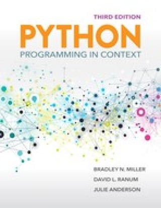(eBook PDF) Python Programming in Context 3rd Edition | PDF