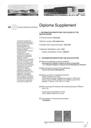 Diploma Supplement EN